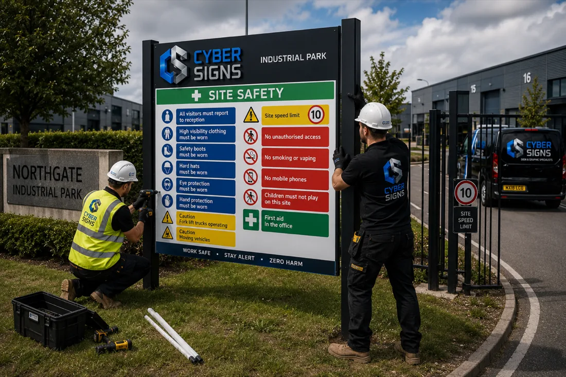 H&S signage