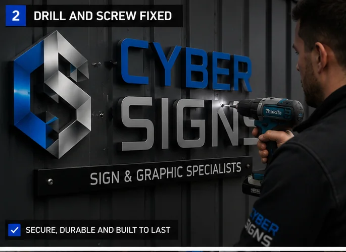 Drill & screw fixed