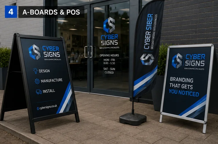 A-boards & POS