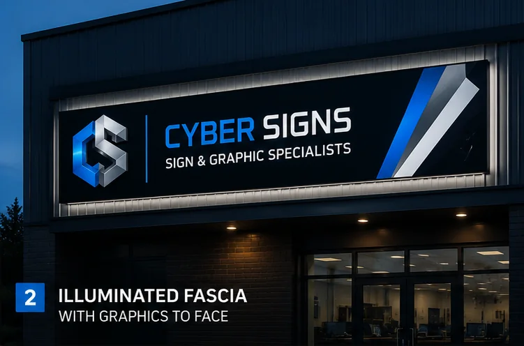 Illuminated fascia