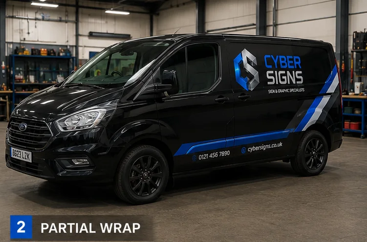 Partial wrap