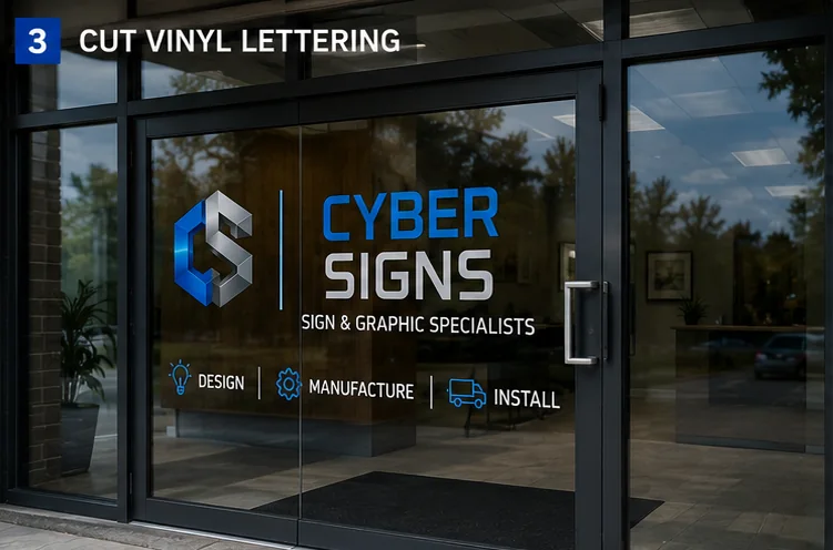 Cut vinyl & lettering