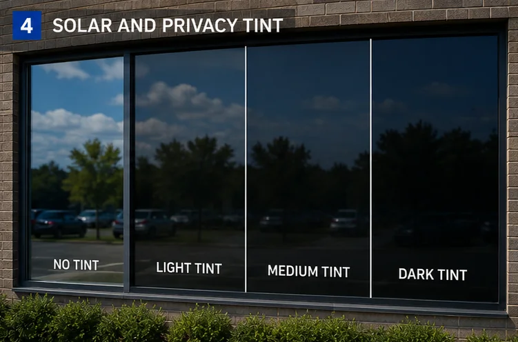 Solar & privacy tint